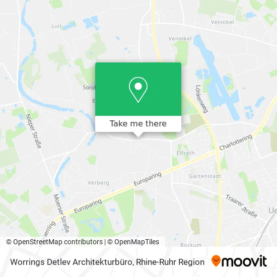 Worrings Detlev Architekturbüro map
