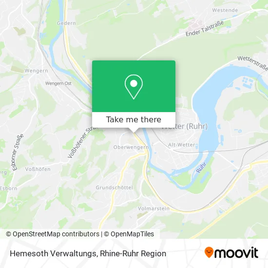 Карта Hemesoth Verwaltungs