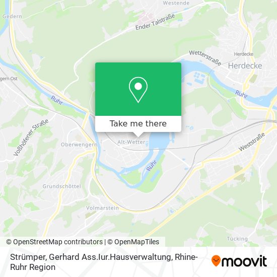 Карта Strümper, Gerhard Ass.Iur.Hausverwaltung