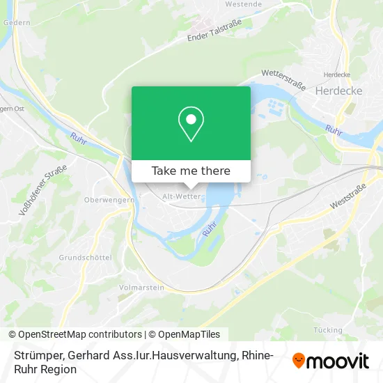 Карта Strümper, Gerhard Ass.Iur.Hausverwaltung