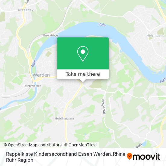 Rappelkiste Kindersecondhand Essen Werden map