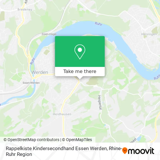 Rappelkiste Kindersecondhand Essen Werden map