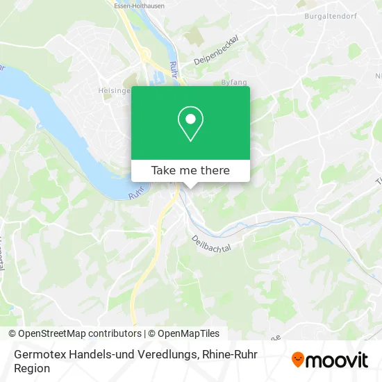 Карта Germotex Handels-und Veredlungs