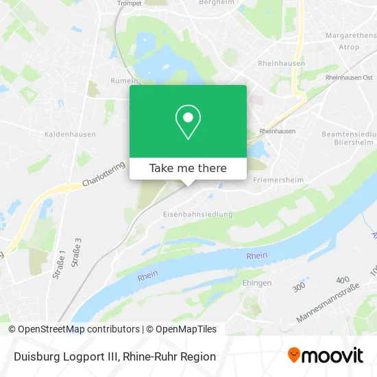 Карта Duisburg Logport III