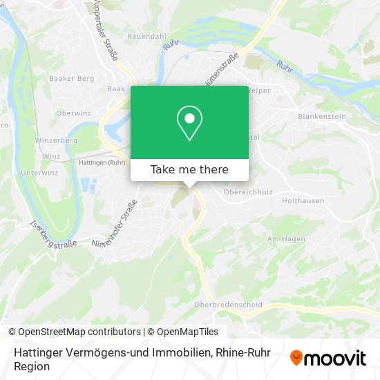 Карта Hattinger Vermögens-und Immobilien