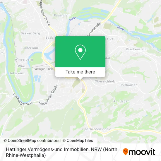 Карта Hattinger Vermögens-und Immobilien
