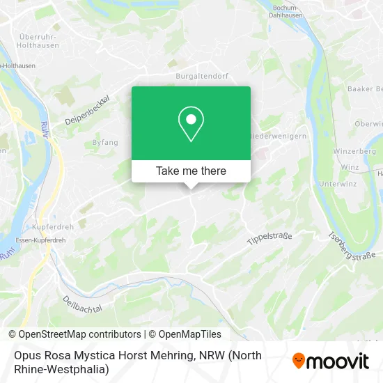 Карта Opus Rosa Mystica Horst Mehring