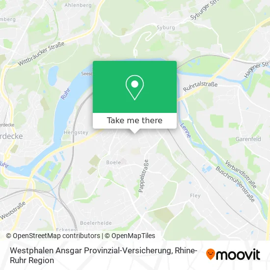 Карта Westphalen Ansgar Provinzial-Versicherung