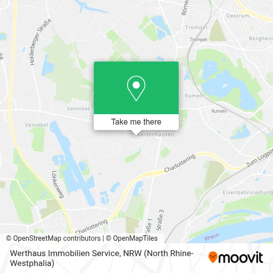 Werthaus Immobilien Service map