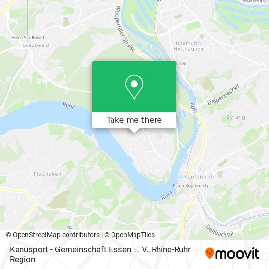 Kanusport - Gemeinschaft Essen E. V. map