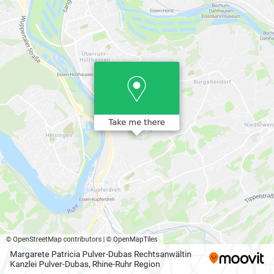 Margarete Patricia Pulver-Dubas Rechtsanwältin Kanzlei Pulver-Dubas map