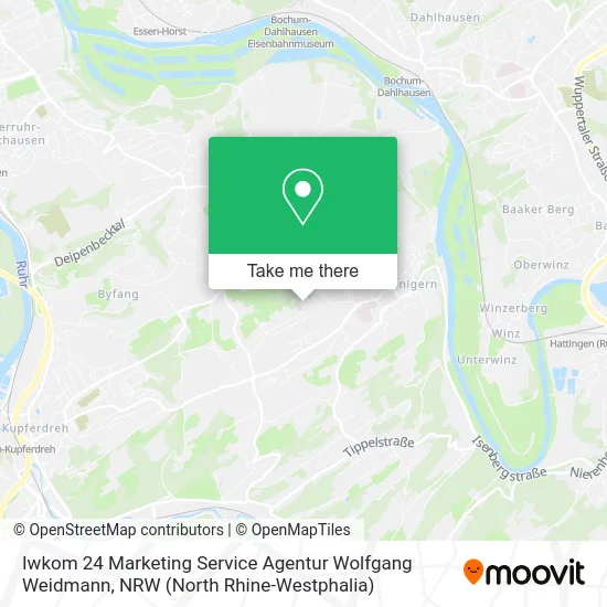 Карта Iwkom 24 Marketing Service Agentur Wolfgang Weidmann
