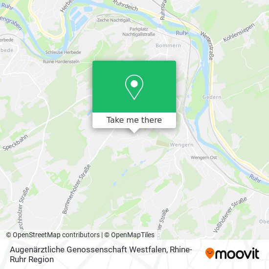 Augenärztliche Genossenschaft Westfalen map