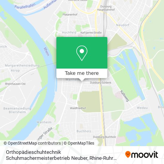 Карта Orthopädieschuhtechnik Schuhmachermeisterbetrieb Neuber