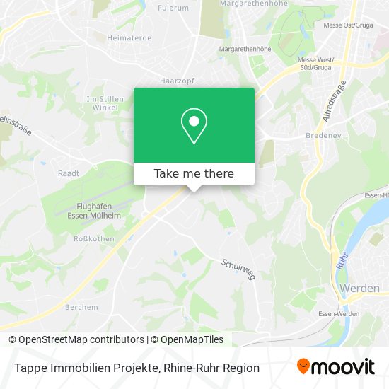 Карта Tappe Immobilien Projekte