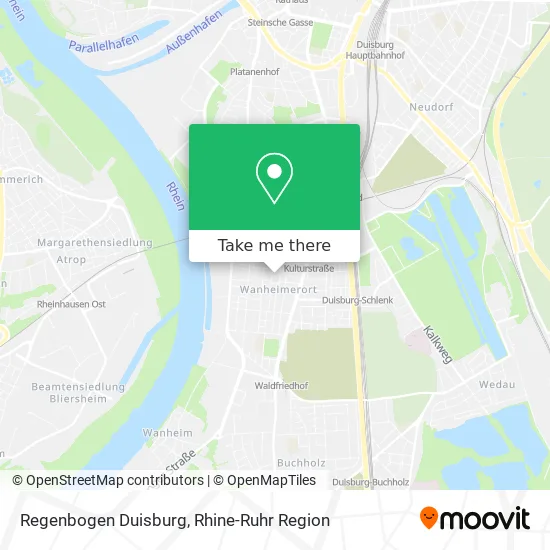 Карта Regenbogen Duisburg