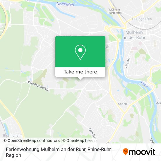 Ferienwohnung Mülheim an der Ruhr map