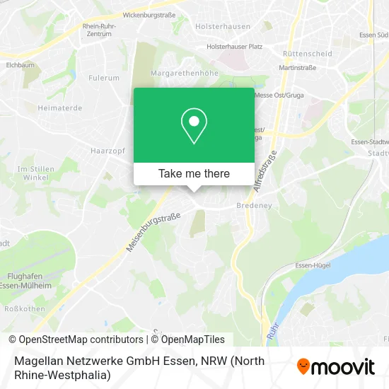 Карта Magellan Netzwerke GmbH Essen