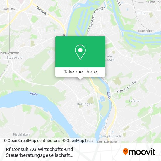 Rf Consult AG Wirtschafts-und Steuerberatungsgesellschaft Unternehmensberatungsgesellschaft map