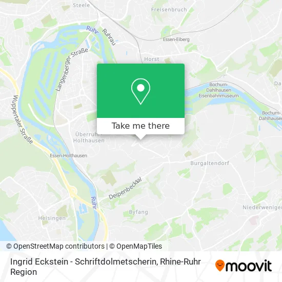 Карта Ingrid Eckstein - Schriftdolmetscherin