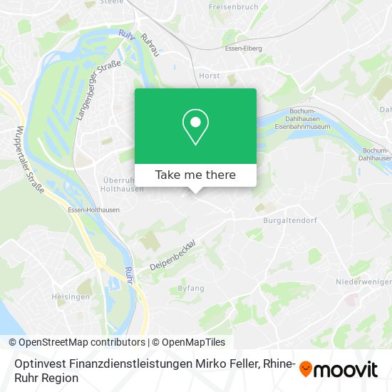 Optinvest Finanzdienstleistungen Mirko Feller map