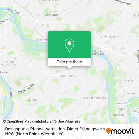 Карта Designpunkt-Pfennigwerth - Inh. Dieter Pfennigwerth