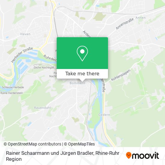 Rainer Schaarmann und Jürgen Bradler map
