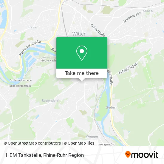 Карта HEM Tankstelle