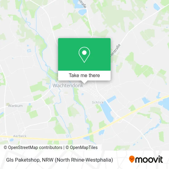 Карта Gls Paketshop