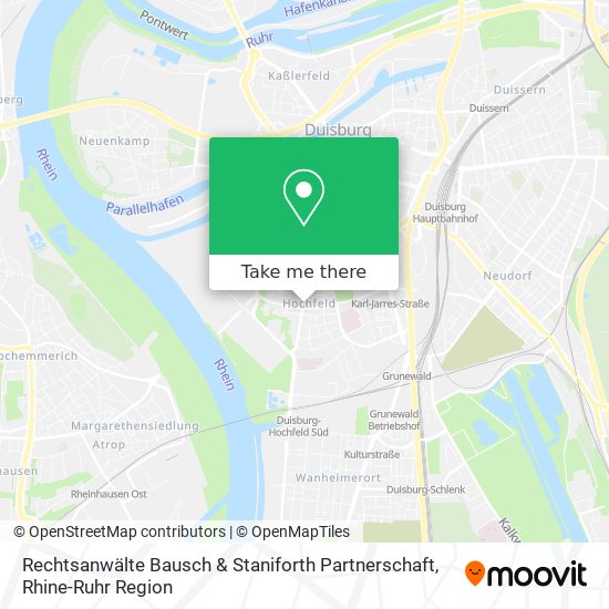 Rechtsanwälte Bausch & Staniforth Partnerschaft map