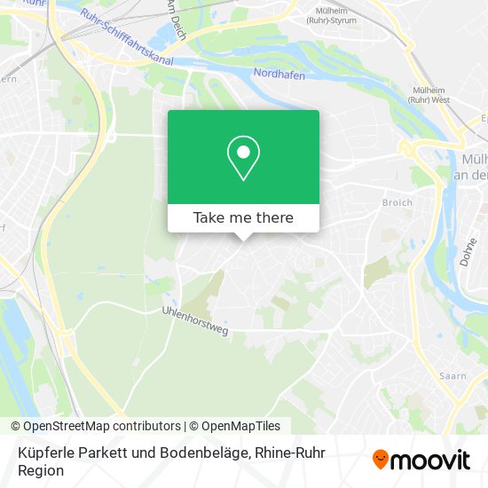 Карта Küpferle Parkett und Bodenbeläge