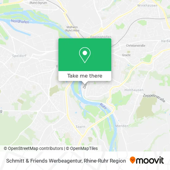 Schmitt & Friends Werbeagentur map