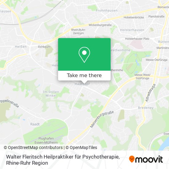 Карта Walter Fleritsch Heilpraktiker für Psychotherapie