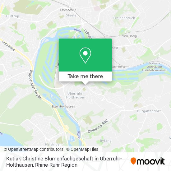 Kutiak Christine Blumenfachgeschäft in Überruhr-Holthausen map