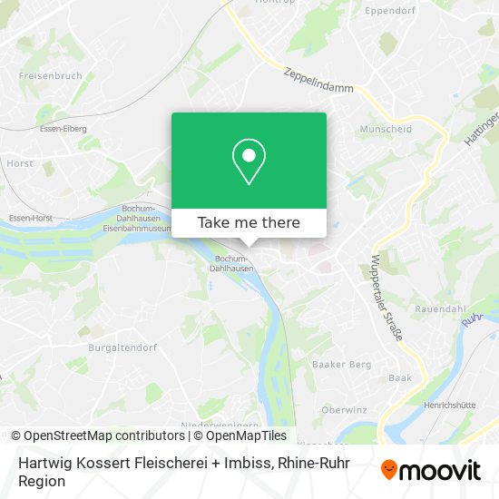 Hartwig Kossert Fleischerei + Imbiss map