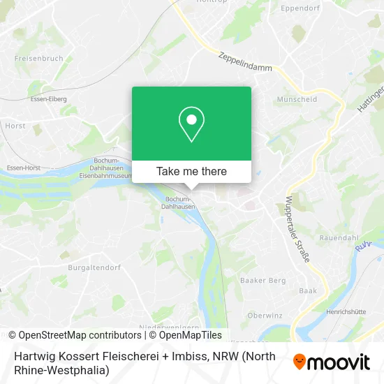 Карта Hartwig Kossert Fleischerei + Imbiss