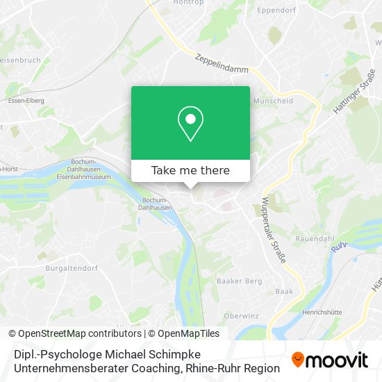 Dipl.-Psychologe Michael Schimpke Unternehmensberater Coaching map