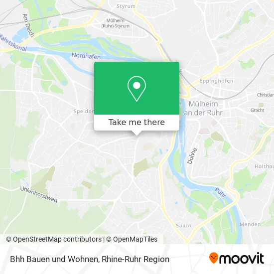 Bhh Bauen und Wohnen map