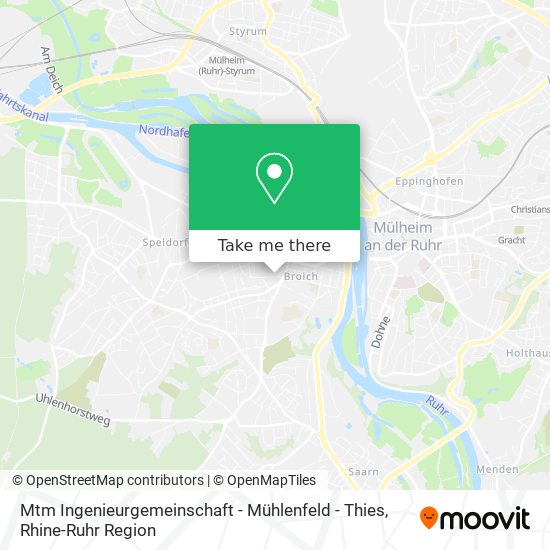 Mtm Ingenieurgemeinschaft - Mühlenfeld - Thies map