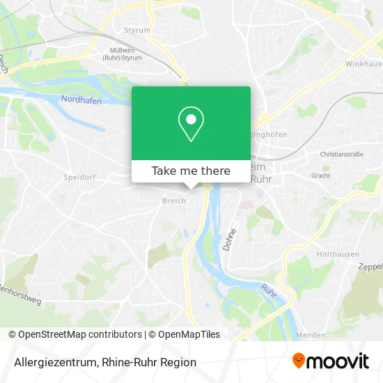 Карта Allergiezentrum