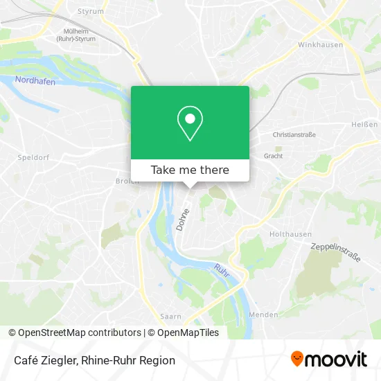 Карта Café Ziegler