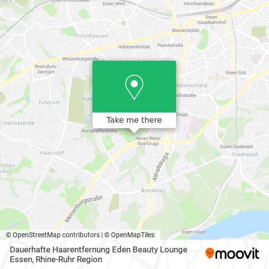 Dauerhafte Haarentfernung Eden Beauty Lounge Essen map