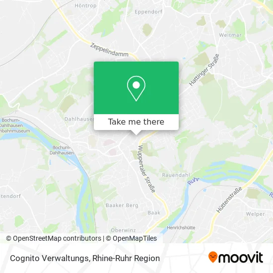 Карта Cognito Verwaltungs