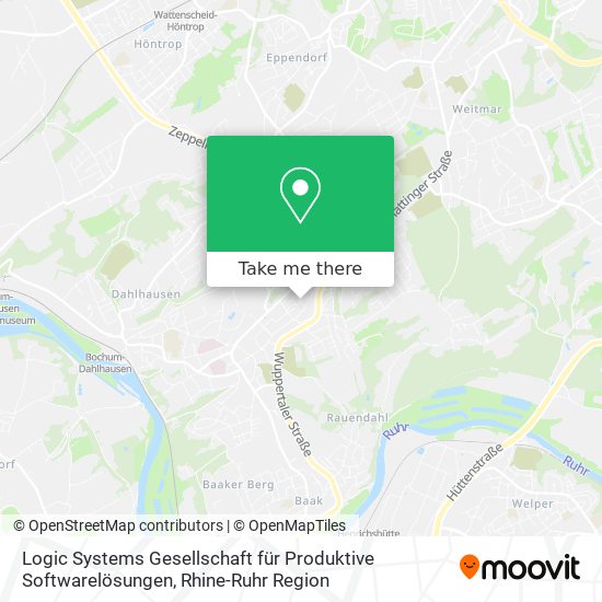 Logic Systems Gesellschaft für Produktive Softwarelösungen map