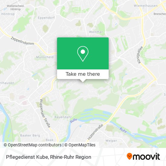 Pflegedienst Kube map