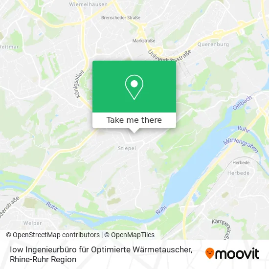 Карта Iow Ingenieurbüro für Optimierte Wärmetauscher