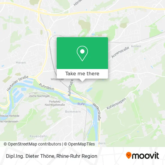 Карта Dipl.Ing. Dieter Thöne