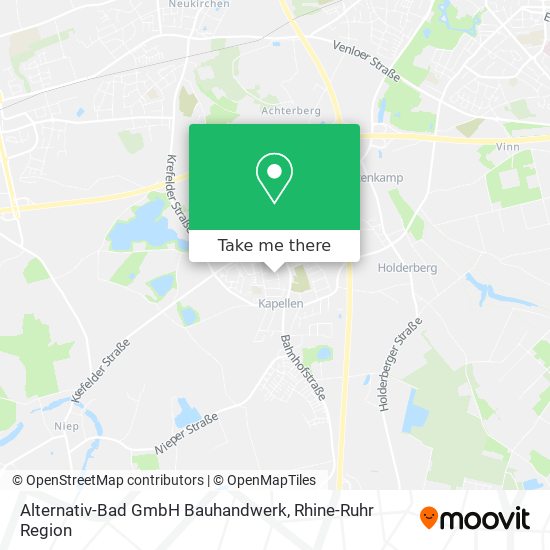 Alternativ-Bad GmbH Bauhandwerk map