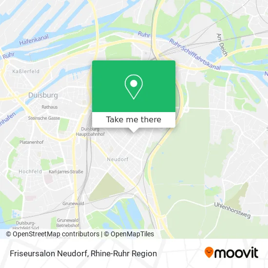 Friseursalon Neudorf map