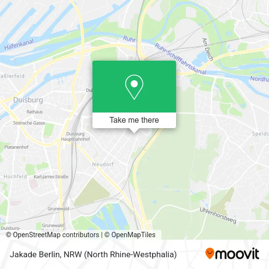 Карта Jakade Berlin
